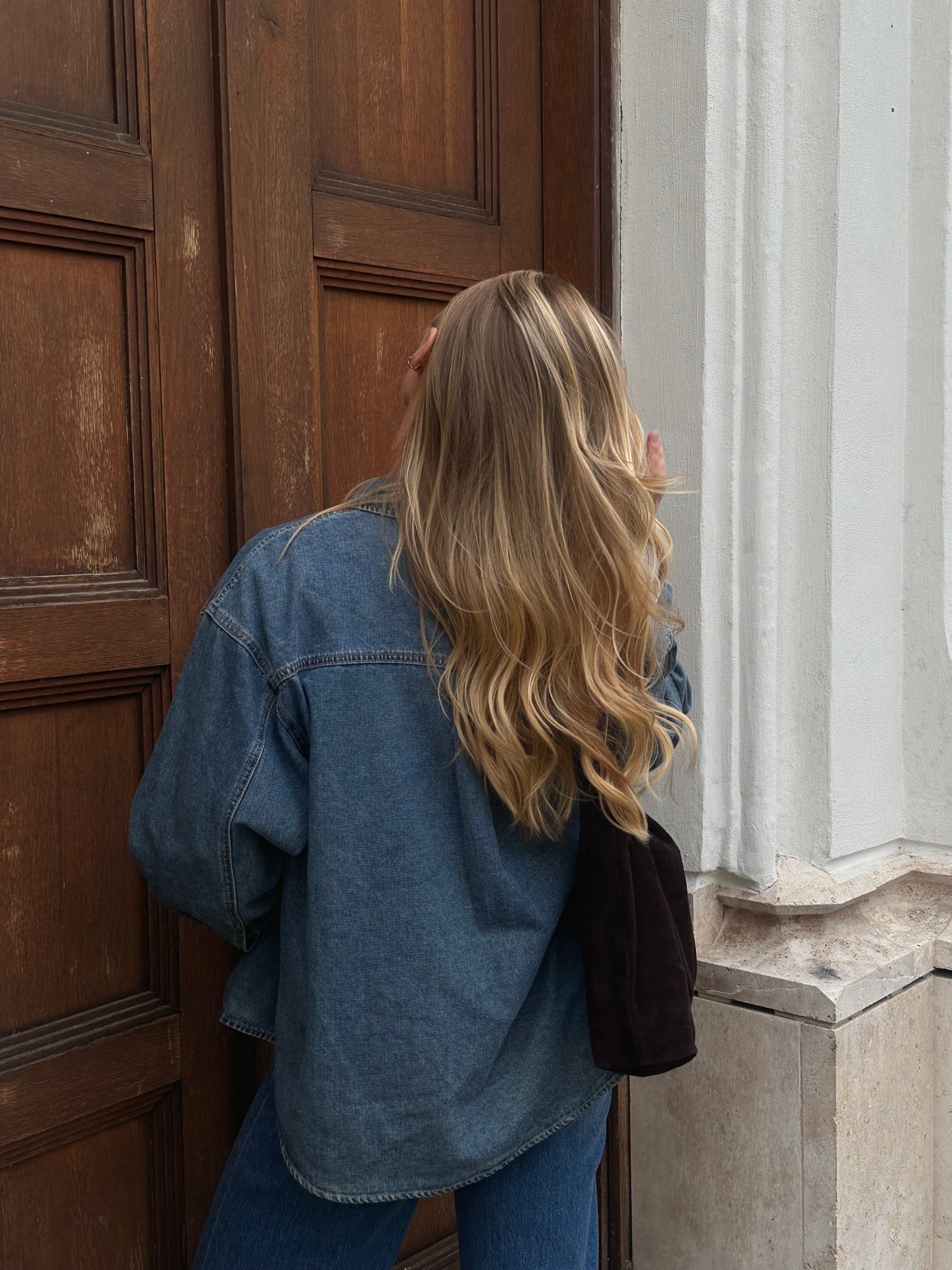 VMJENNIE Denim Shirt - Medium Blue Denim